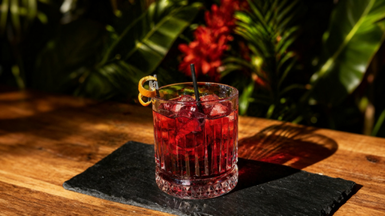 Orange negroni